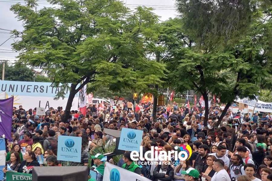 Catamarca se sumó a la marcha en defensa de la Universidad publica 