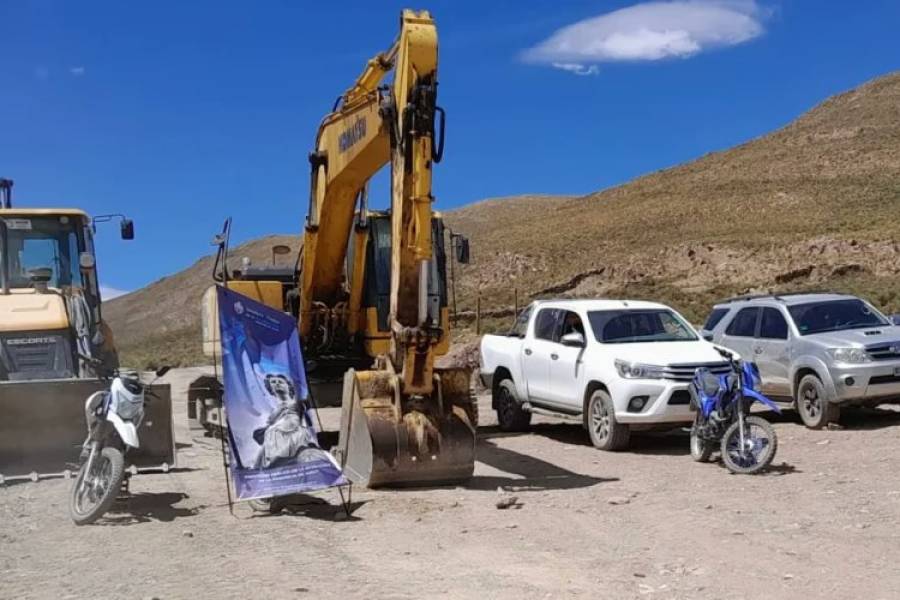 Descubren un campamento de extracción ilegal de oro a 4.000 metros de altura en Jujuy