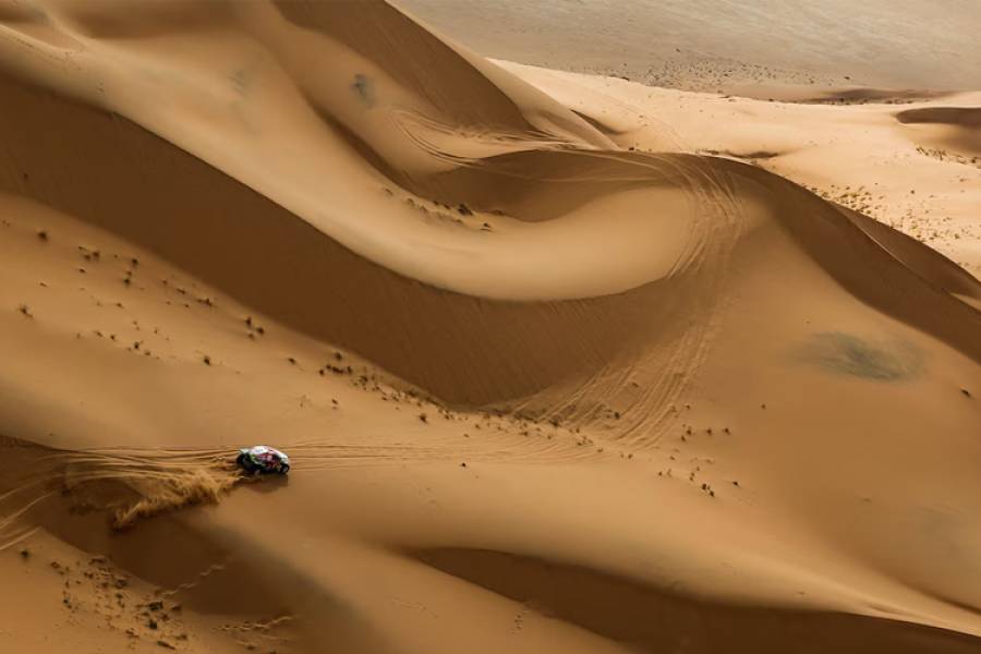 El Rally Dakar llegó al desierto más grande de Arabia Saudita: la dupla argentina que sueña con el título