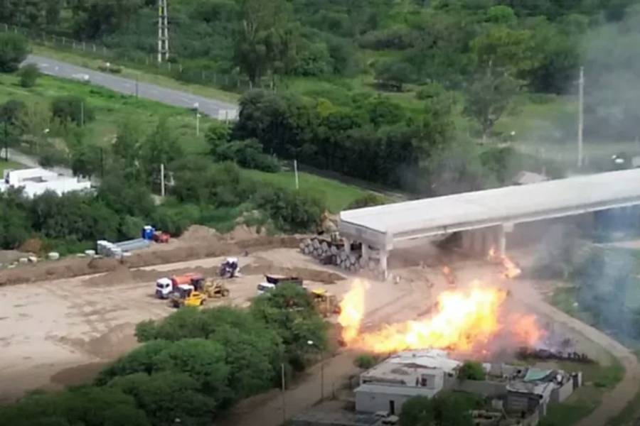 Córdoba: declararon zona de desastre el lugar donde ocurrió la explosión del gasoducto