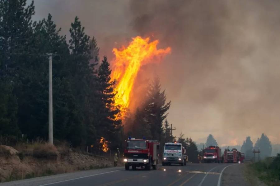 Confirmaron que los incendios en Epuyén y El Bolsón fueron intencionales