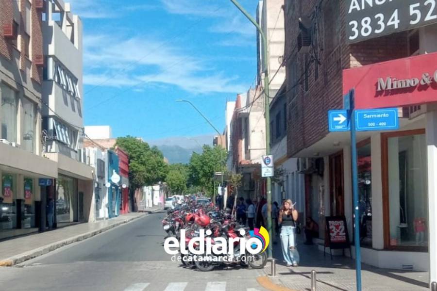 Corte de energía eléctrico en pleno centro