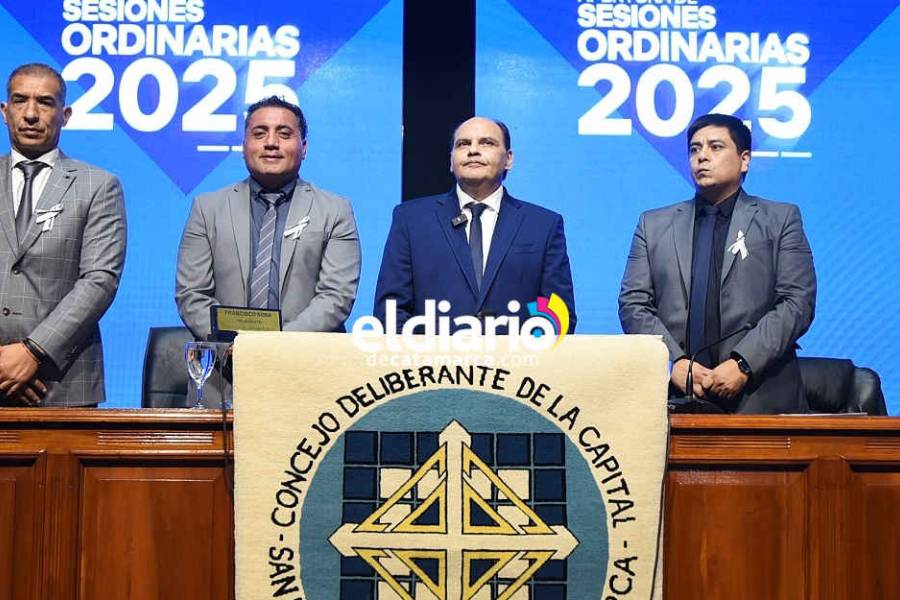 En la apertura de la Sesiones ordinarias Saadi cargó contra Milei “No creemos que la solución sea una motosierra”