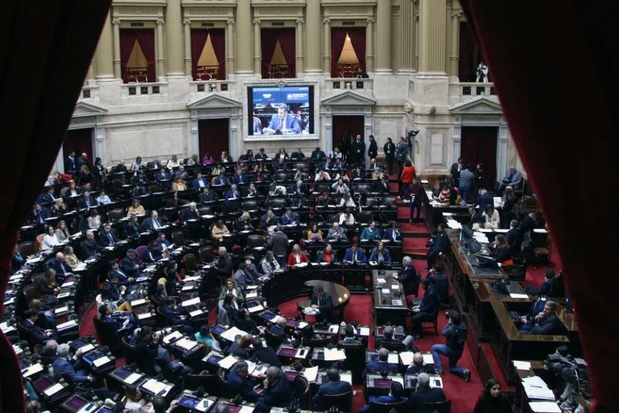 EN VIVO: En medio de gritos sesiona la Cámara de Diputados para tratar el DNU sobre el FMI