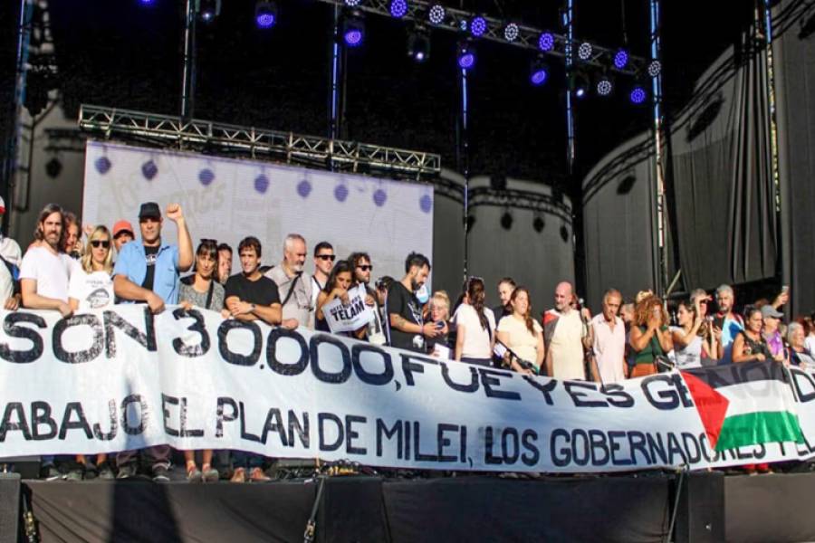 Día de la memoria: organizaciones, gremios y partidos de izquierda marchan con críticas a la gestión de Milei