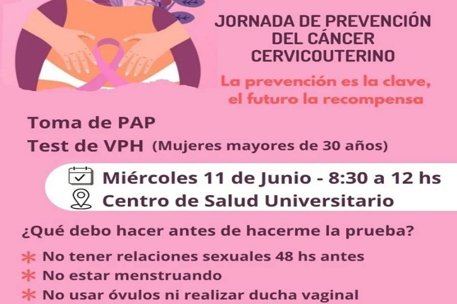 Jornada de prevención contra el cáncer cervicouterino