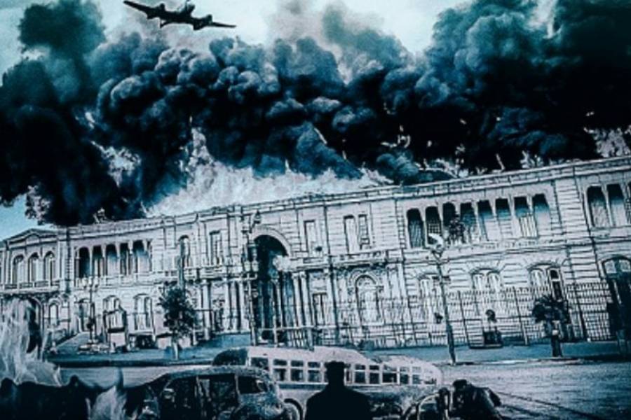 Homenaje a granaderos catamarqueños caídos en el bombardeo a Plaza de Mayo