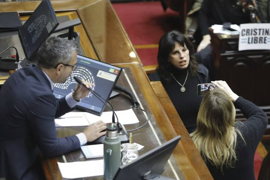 Escándalo y bochorno en Diputados: diputados K fueron a buscar a Espert y la sesión terminó a los empujones