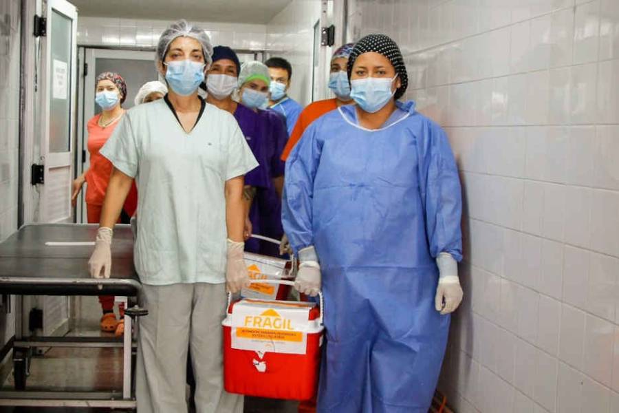 En el San Juan Bautista realizaron la segunda ablación multiorgánica del año