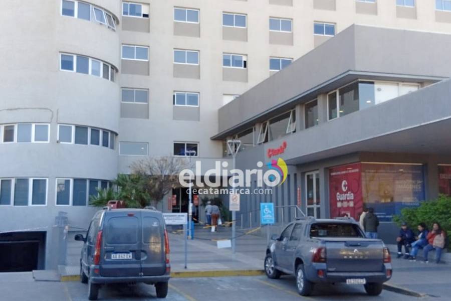De terror: Un hombre se arrojó desde el sexto piso de un Sanatorio de calle Junin