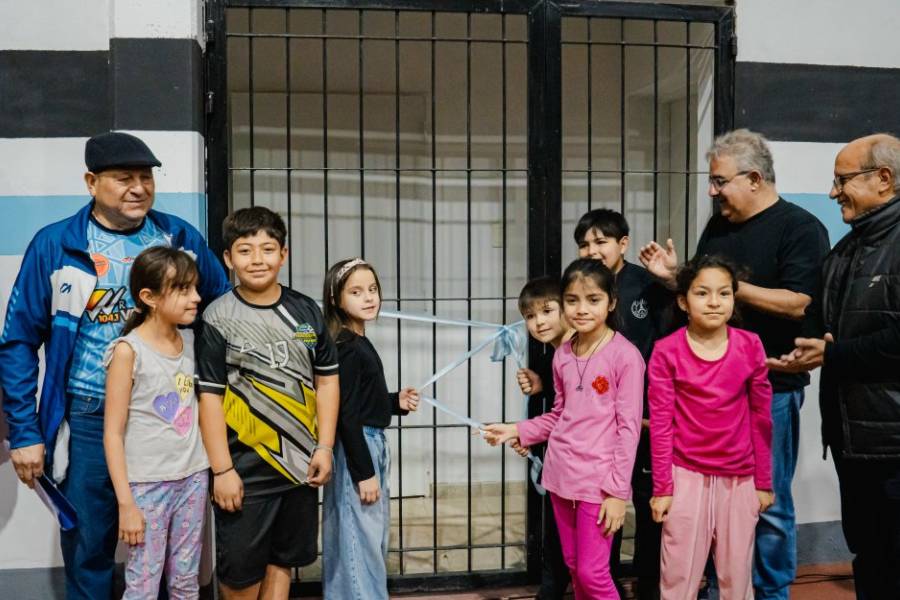 El Club 9 de Julio se suma al plan provincial de infraestructura deportiva