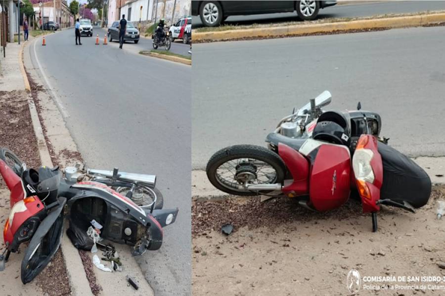 Se mató un motociclista tras impactar con un cordón 
