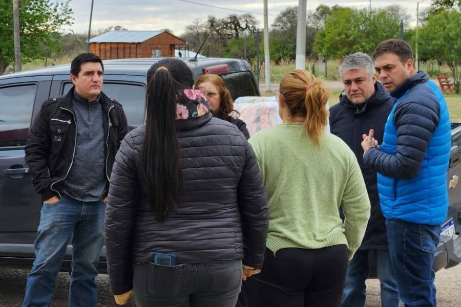 Temporal en Los Altos: Asisten a familias afectadas y trabajan en la reparación de viviendas precarias