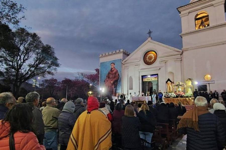 Piedra Blanca honró a Fray Mamerto Esquiú en un nuevo aniversario de su Beatificación