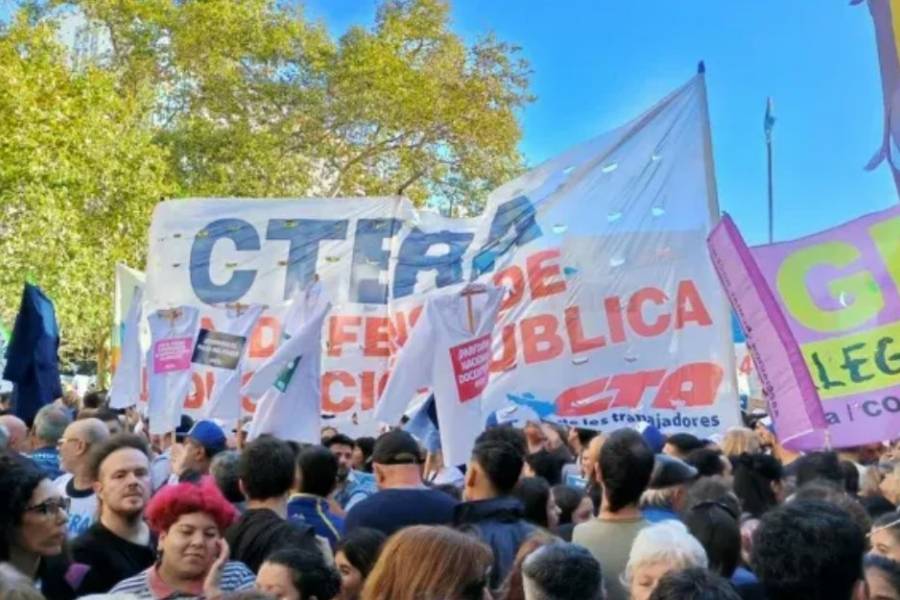 Paro docente a nivel nacional este martes en reclamo de una nueva ley de Financiamiento Educativo