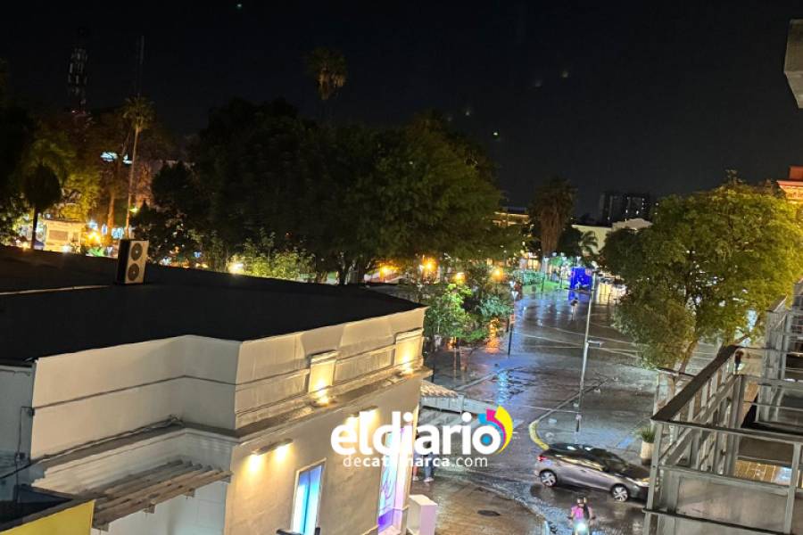 Llegó la lluvia y el alivio