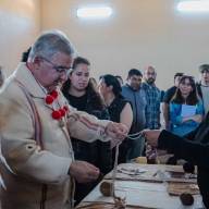 El gobernador Jalil acompañó actividades de capacitación y producción sustentable en Laguna Blanca