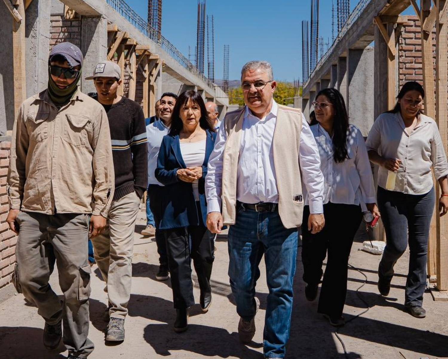 Avanza la construcción de la Escuela Técnica de Santa María