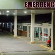 Perdió el control de la moto y terminó hospitalizada