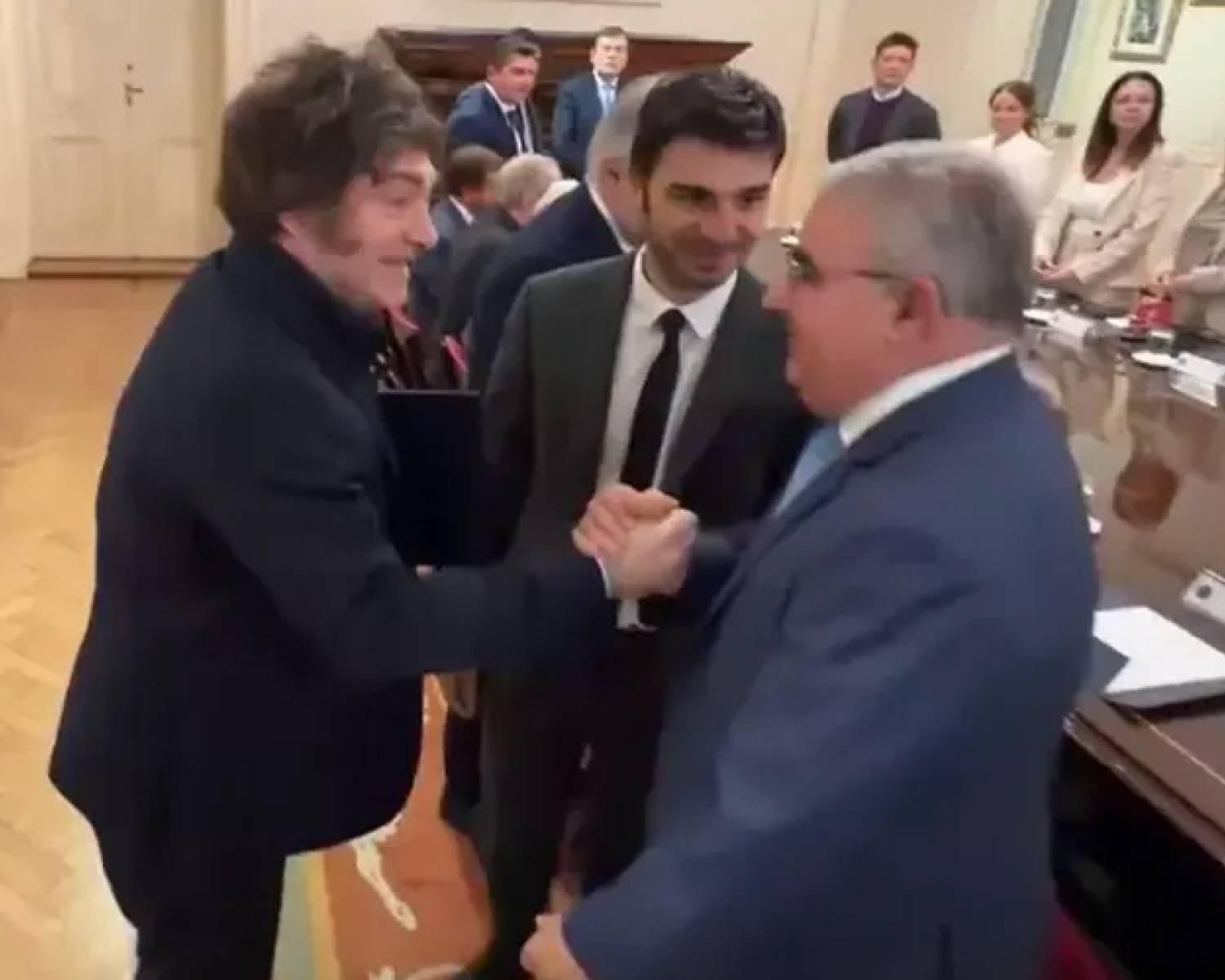 Jalil volvió a mostrarse conciliador con el gobierno nacional