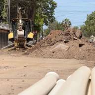 Corte total en calle Padre Esquiú por obras cloacales