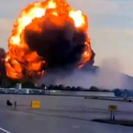 Estados Unidos: hay siete muertos y once heridos en la tragedia del avión de carga