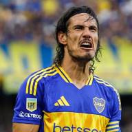 Cavani no entrenó a la par de sus compañeros a días del Superclásico