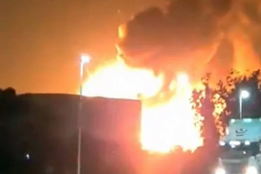 Comunicado de la Agencia Federal de Emergencias por la explosión en el Polo Industrial de Ezeiza