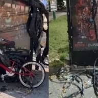 Se robaron la bicicleta que Netflix usó para promocionar 