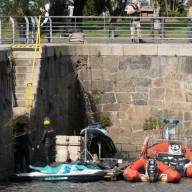 Hallaron muerto al hombre que se arrojó al agua desde el puente de la Mujer
