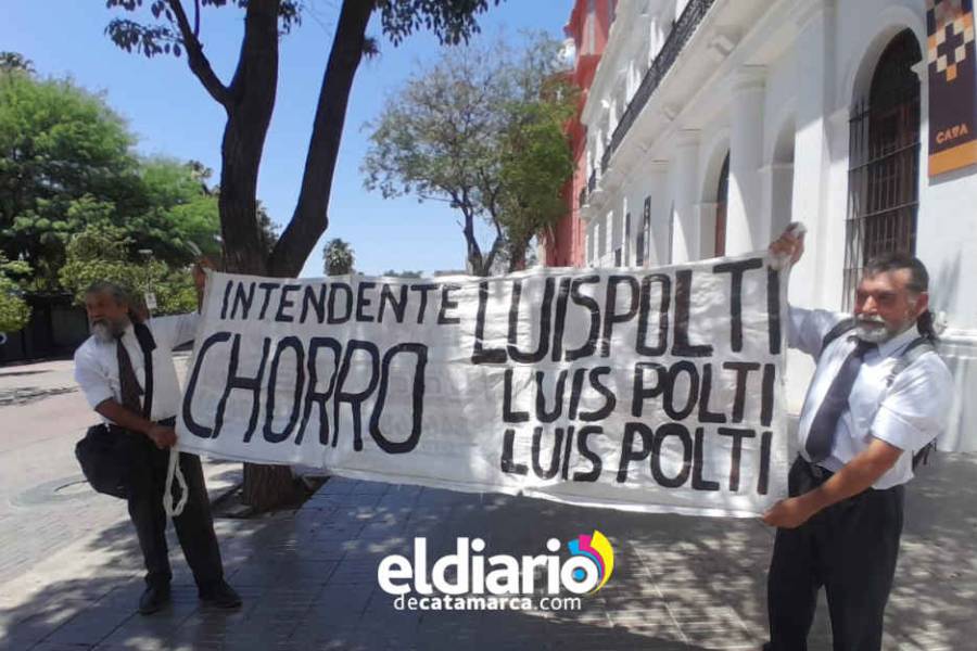 Denuncian al intendente Luis Polti de usurpar un yacimiento en La Paz 