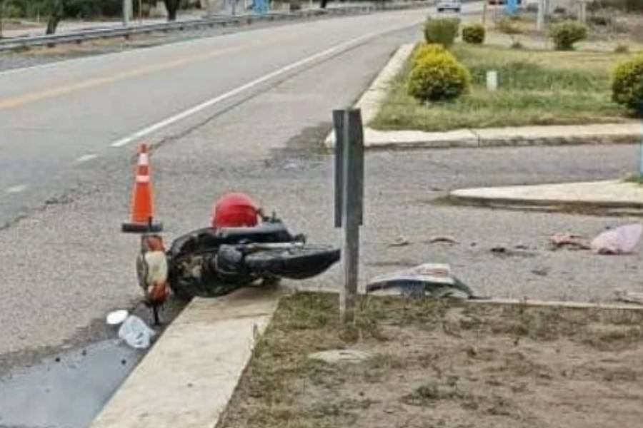 Perdieron el control y chocaron 