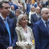 Juraron en sus cargos Claudia Palladino (FP), Adrián Brizuela (LLA) y Fernando Monguillot(EC)