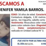 Buscan a Jenifer Yamila Barros