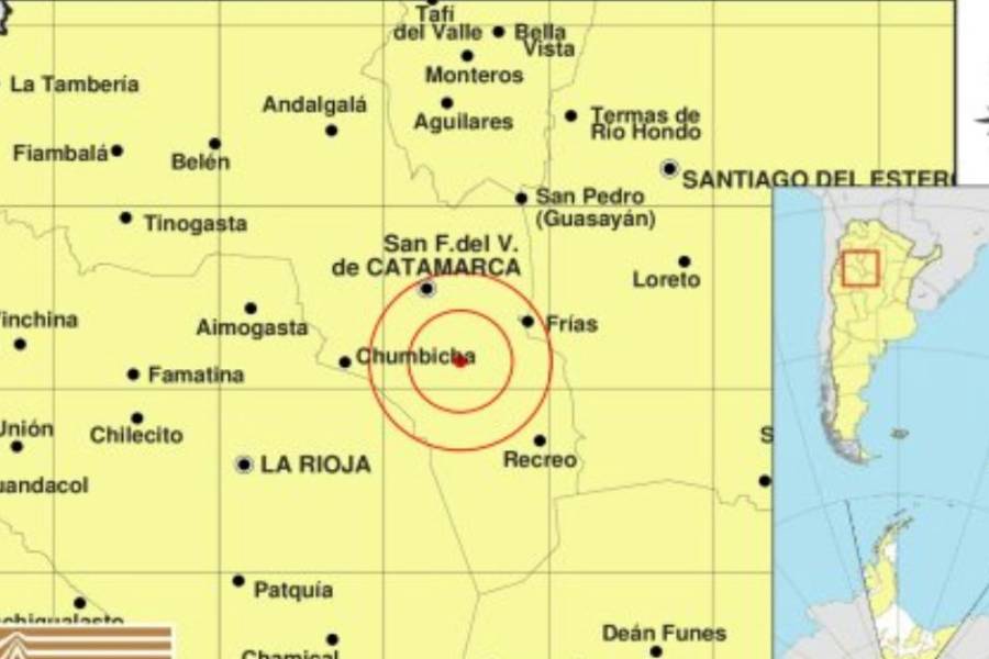 ¡Tembló Catamarca!