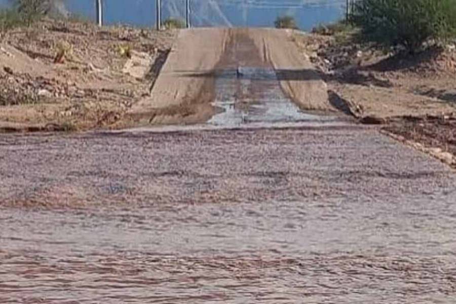Temporal y crecida: cortan el acceso entre El Pantanillo y el Aeropuerto