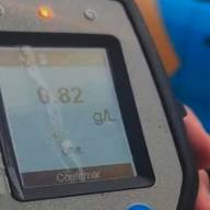 Chofer de colectivo dio positivo en control de alcoholemia