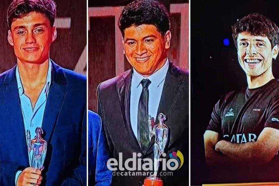 Catamarca brilló en los Premios Olimpia: Tres nominados, tres ganadores