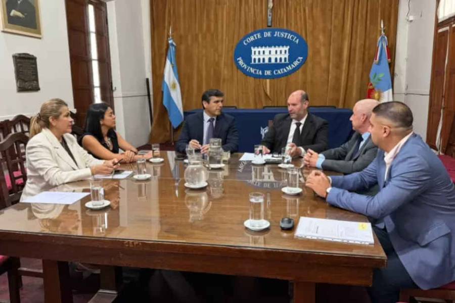 Acuerdo entre Corte de Justicia de Catamarca y el Banco de la Nación