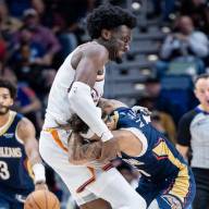 La salvaje pelea en la NBA que da que hablar por la diferencia de estatura entre dos jugadores