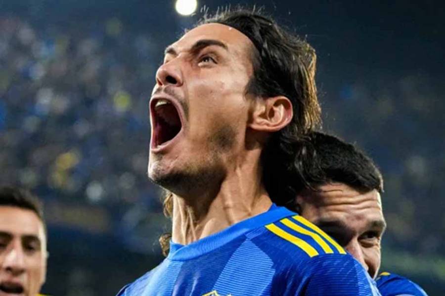 Edinson Cavani palpitó la Copa Libertadores con Boca y se refirió a su futuro