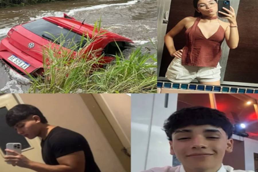 Tucumán: Jóvenes mueren al caer vehículo a un canal de riego