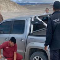 Rescatan a turistas varados en Campo de Piedra Pómez