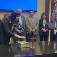 Jalil le tomó juramento a la nueva ministra de Minería
