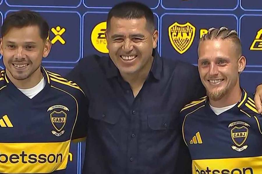 Ascacibar habló en su presentación: “Jugar en Boca es mi sueño de chiquito”