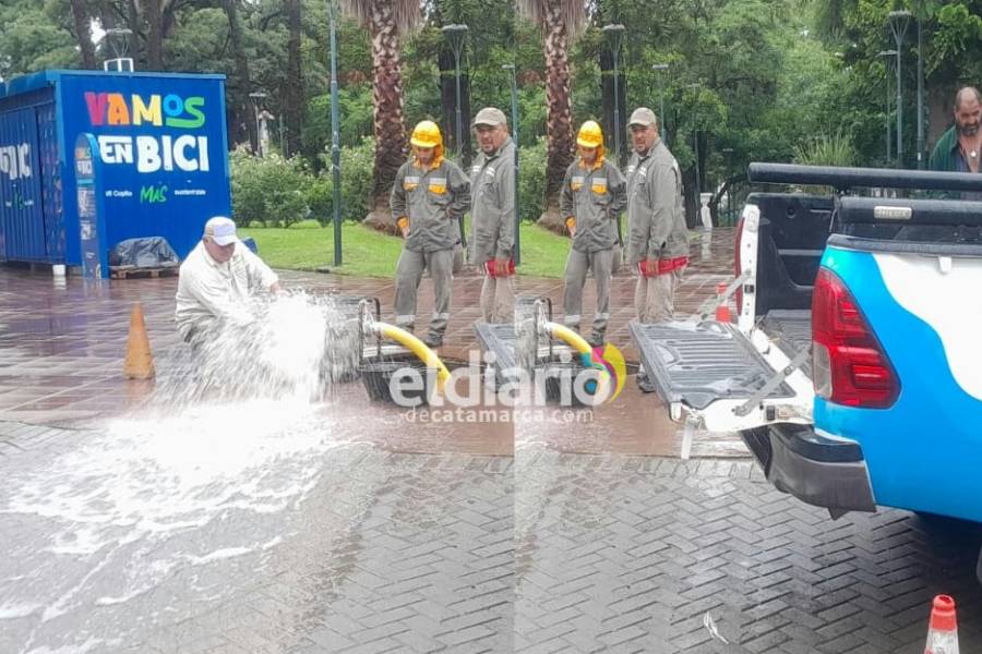 Corte de energía: EC SAPEM trabaja para restablecer el servicio tras la fuerte tormenta en el Valle Central