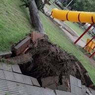 El temporal dejó casas anegadas y calles destruidas