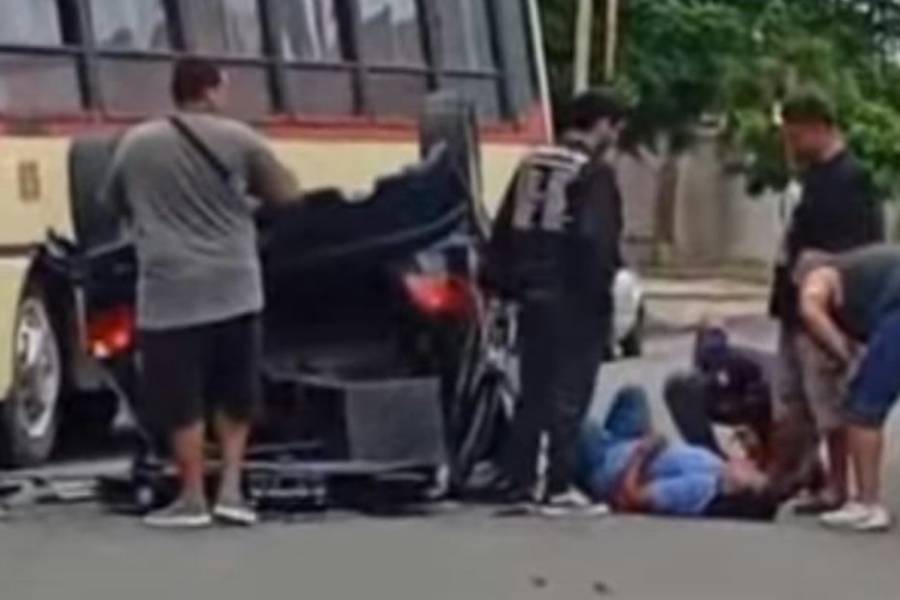 Conductor en estado de ebriedad produjo un choque múltiple en el Norte de la Ciudad