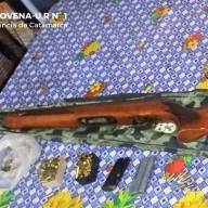 En Catamarca: Fueron a detenerlo por violencia de género y se dieron con un arsenal de armas de guerra