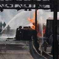 Tragedia en Chile: cuatro personas murieron tras la explosión de un camión de gas